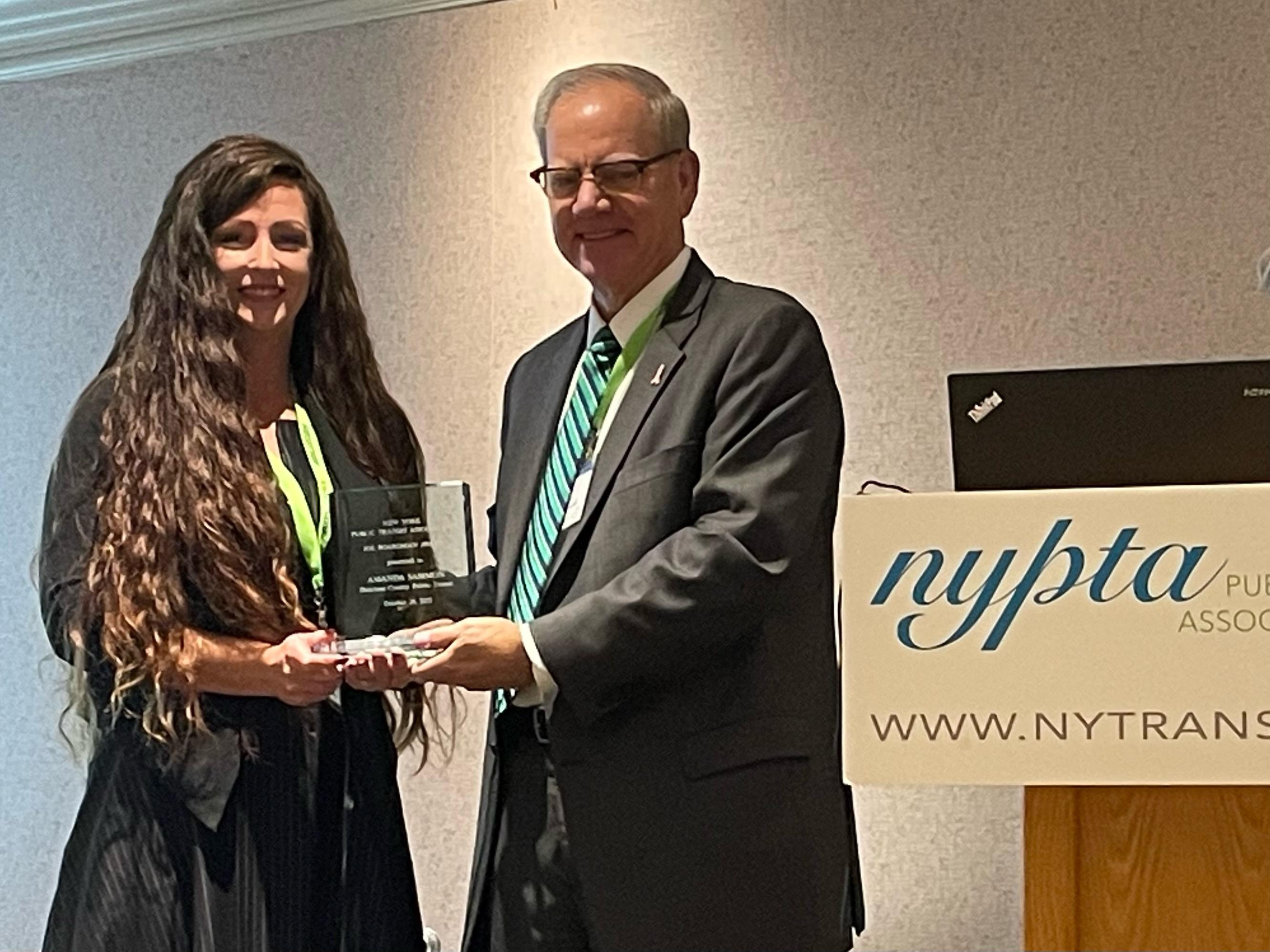 Amanda Sammon and NYSPTA